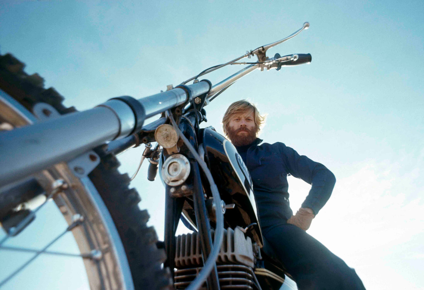 Robert Redford Moto no 3 Utah, 1972 - Orange Community Arts Guild