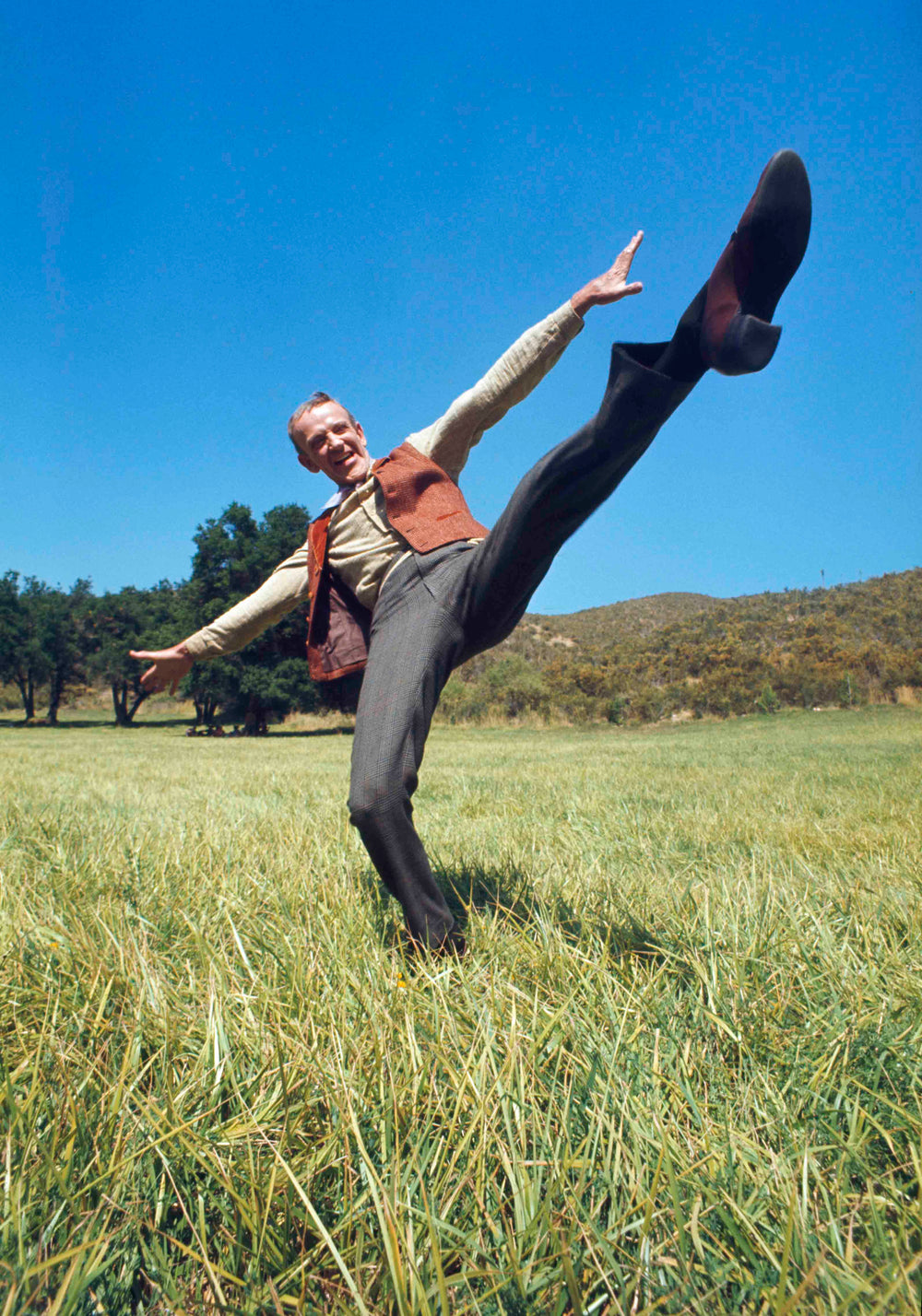 Fred Astaire, Paramount Ranch, Agoura 1968