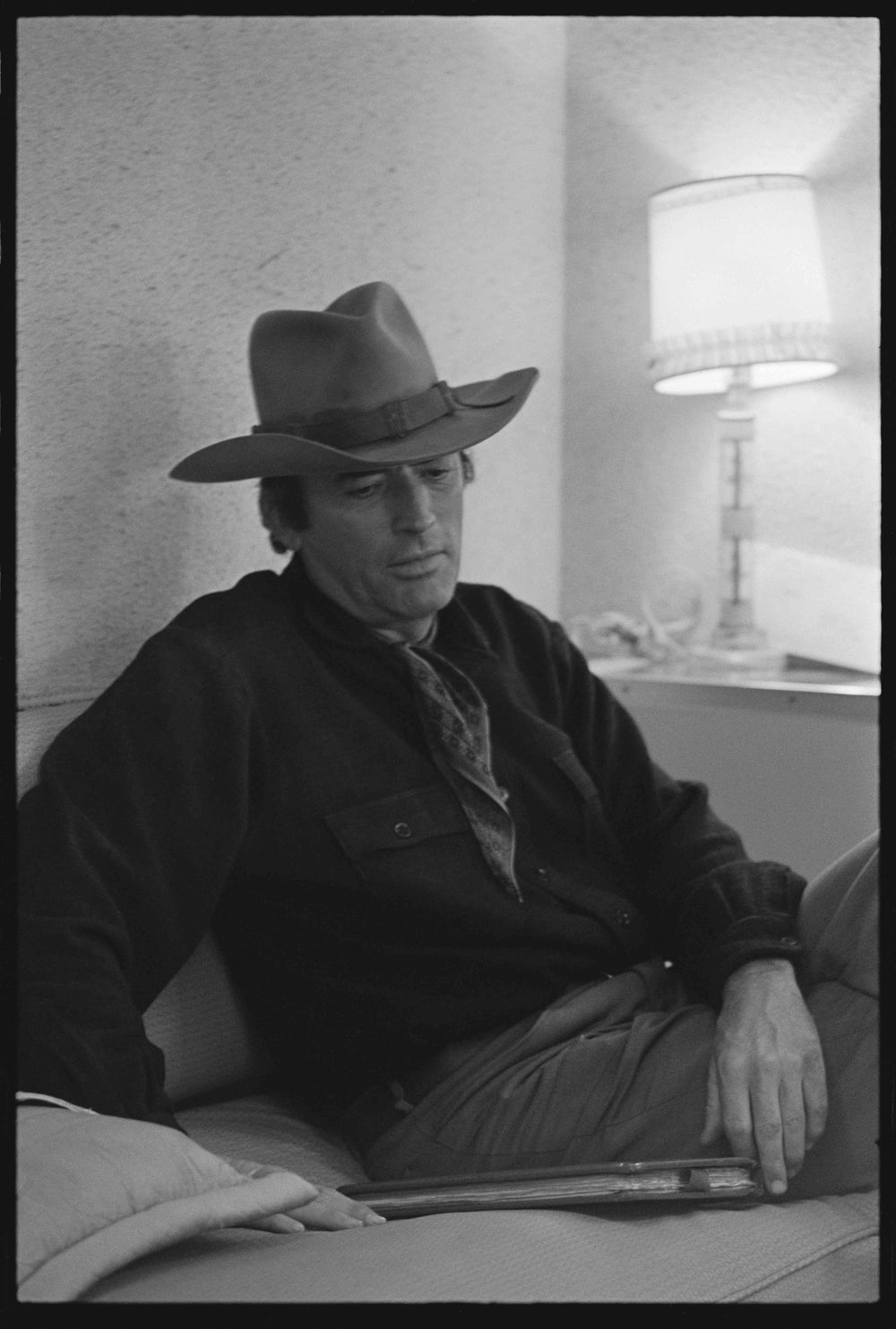 Gregory Peck, Dressing Room, Mackenna's Gold, 1969