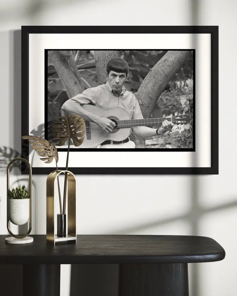 Leonard Nimoy at home, circa 1966