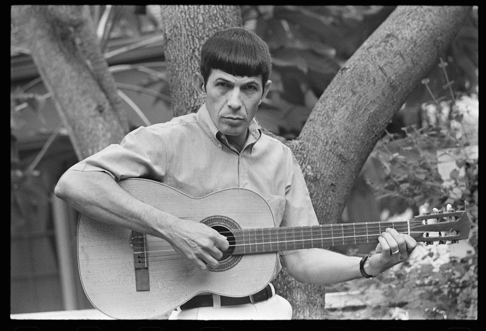 Leonard Nimoy at home, circa 1966
