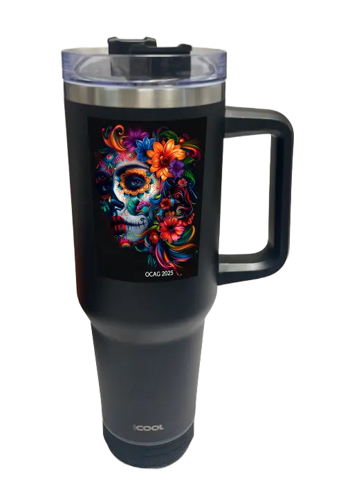 OCAG 2025 Bluetooth Speaker Mug – Limited Edition (Rechargeable) Orange Community Arts Guild