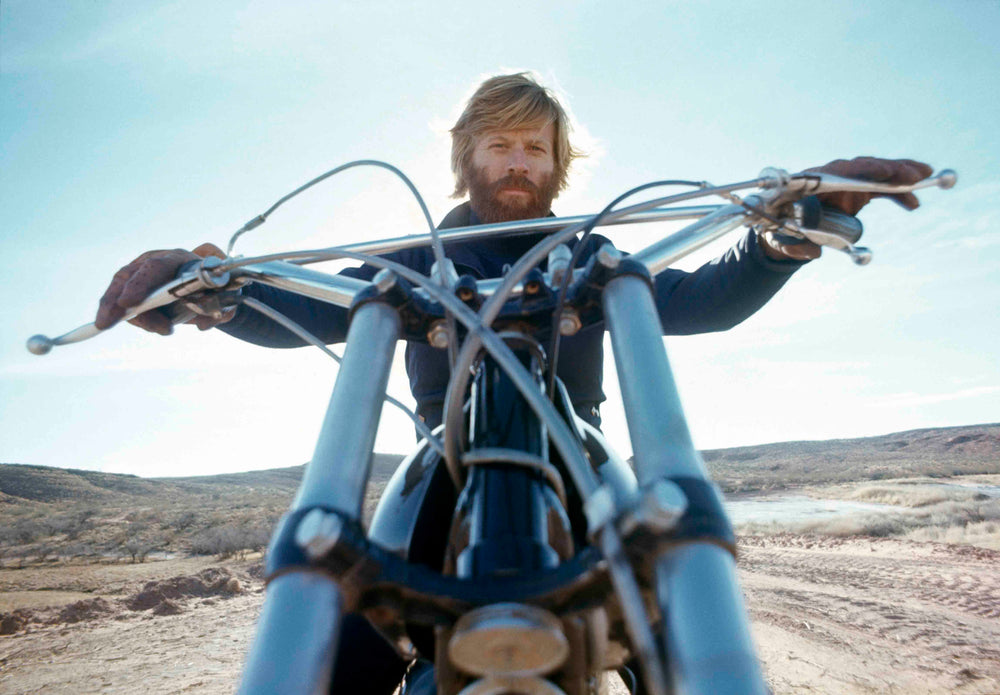 Robert Redford Moto no 1 Utah, 1972