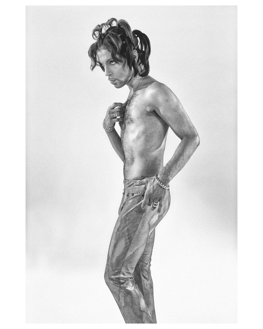 Prince  Black, White , Color by Steve Parke pg 185 Icon Image Gallery