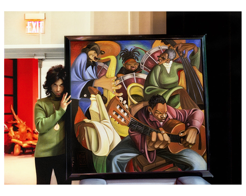 Prince  Black, White , Color by Steve Parke pg 290 Orange Community Arts Guild
